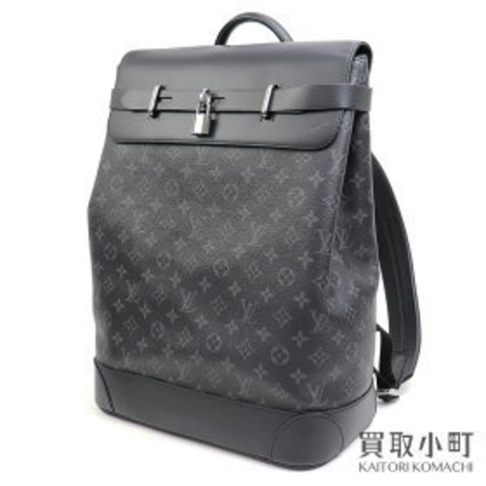 Louis Vuitton Steamer Backpack Eclipse Black Back… - image 1